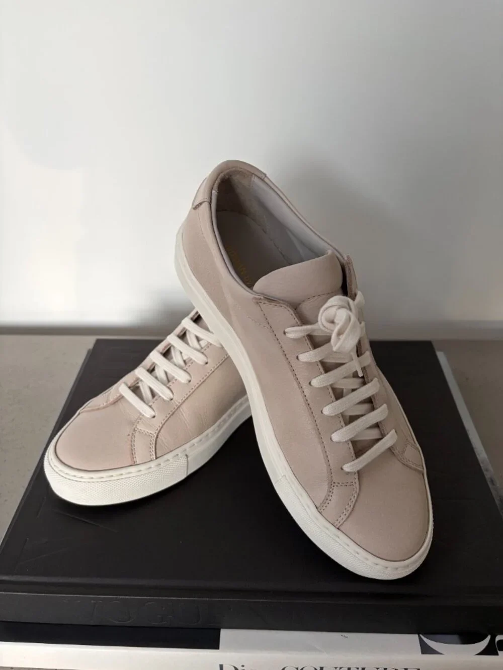 Authentic Common Projects Achilles Low — Tofu, Size EU 37 (US ~6.5–7) NWOT